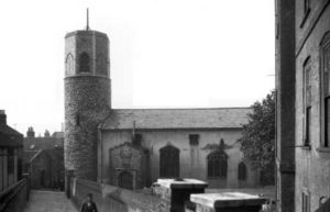 Norwich St Benedict's Round Tower Church