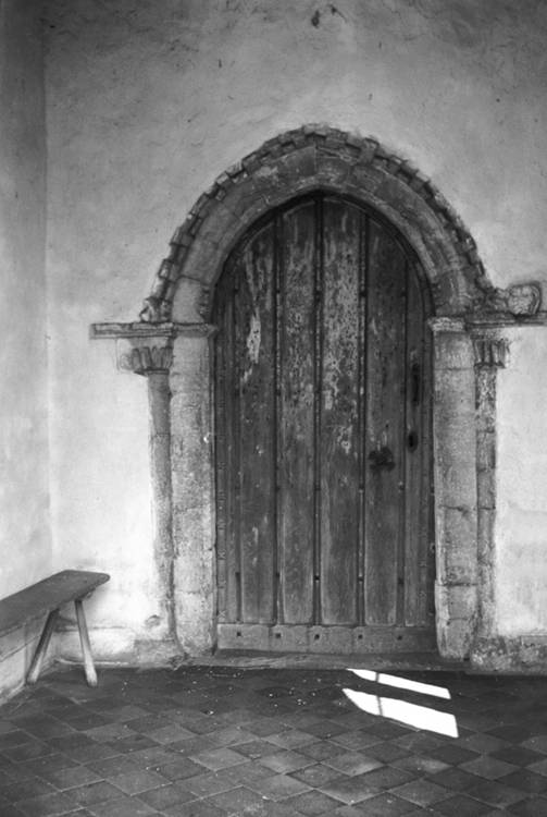 Hardwick St Margaret's church Norman S door 09.07.1940