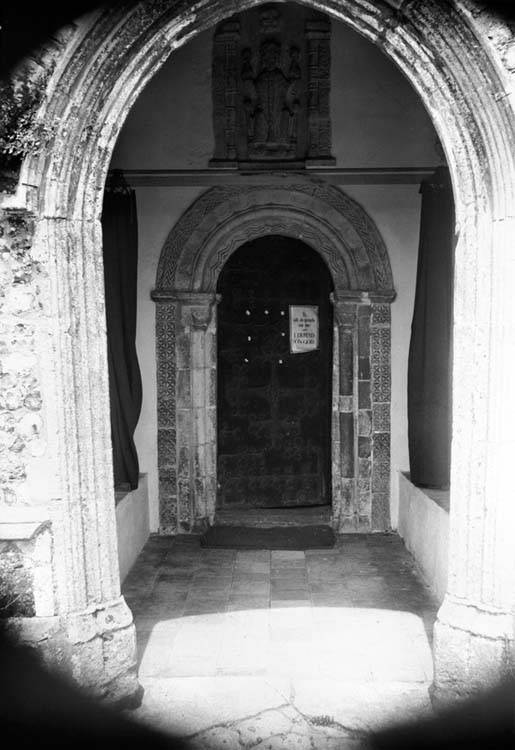 Haddiscoe St Mary's church Norman S door & porch10.07.1940
